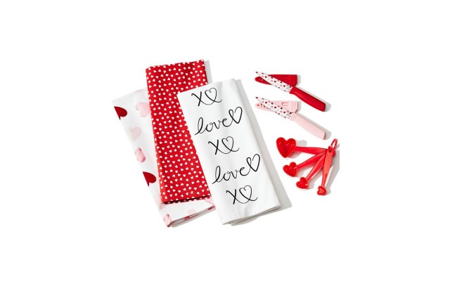  Collection Valentine’s Day Kitchen Towels, Set of 3