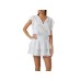  Keri Eyelet Cover-Up Dress, Blue, Large
