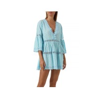 Melissa Odabash Victoria Cover-up Dress, Celeste, Small