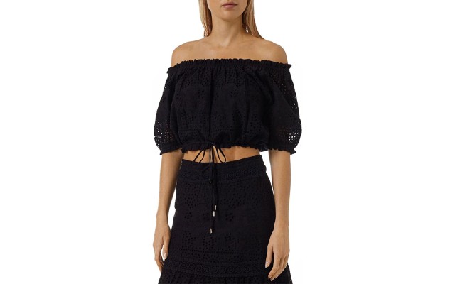  Women's Francesca CR Top, Black, M