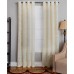  Morris Textured Window Panel, 50×84, Natural