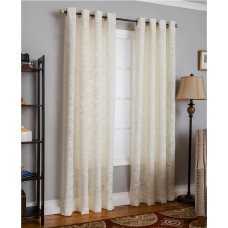 Miller Curtains Morris Textured Window Panel, 50×84, Natural