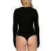  Come Around Long-Sleeve Bodysuit