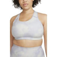 Nike Plus Size Dri-FIT Medium-Support Sports Bra, Lilac, 2X