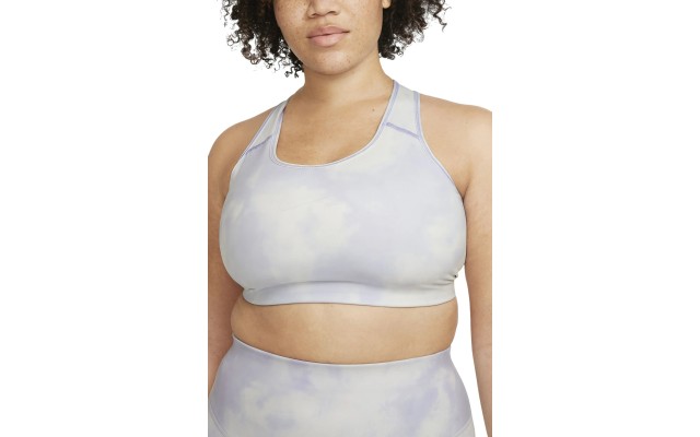  Plus Size Dri-FIT Medium-Support Sports Bra, Lilac, 2X