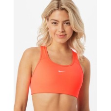 Nike Women’s 1-Piece Pad Medium Impact Sports Bra, Orange, X-Large