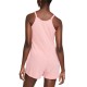  Women’s Gym Vintage Romper, Coral, Small