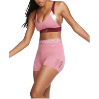Nike Women’s Indy Metallic Low Impact Sports Bra, Pink, X-Small