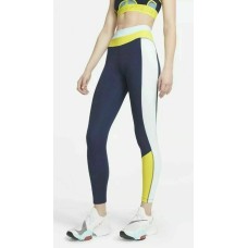 Nike Women’s Mid-Rise 7/8Colorblocked Leggings, Midnight, Medium