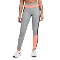 Nike Women’s One Color-Block 7/8 Leggings, Grey/Coral, X-Small