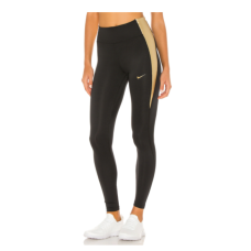 Nike Women’s One Dri-fit Colorblocked Full Length Leggings,Black, X-Small