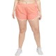  Women’s Plus Size Tempo Dri-FIT Track Shorts, Orange, 1X