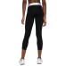 Women’s Printed-Waist Logo 7/8 Length Leggings, Black, X-Large