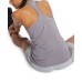  Women’s Pro Mesh Racerback Tank Top, Gray, X-Large
