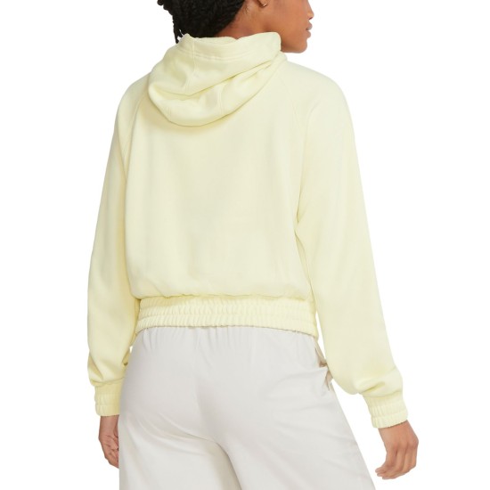 Nike Women’s Sportswear Air Full Zip Hoodie, Yellow, Medium