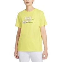 Nike Women’s Sportswear Cotton Heritage T-Shirt, Yellow, Small