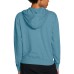  Women’s Sportswear Gym Vintage Full-Zip Hoodie, X-Small, Blue
