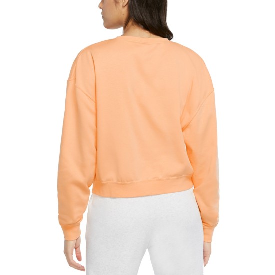  Women’s Sportswear Heritage Fleece Sweatshirt, Coral, X-Small