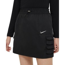 Nike Women’s Sportswear Woven Skirt,  Black, Large