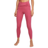 Nike Women’s Yoga Twist-Waist High-Rise 7/8 Length Leggings, Beet Red, Medium