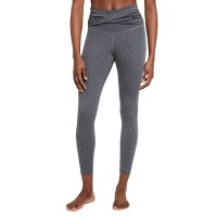 Nike Women’s Yoga Twist-Waist High-Rise 7/8 Length Leggings, Grey, Medium