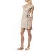 O’Neill Juniors’ Maurie Flutter-Sleeve Wrap Dress, Medium, Multi