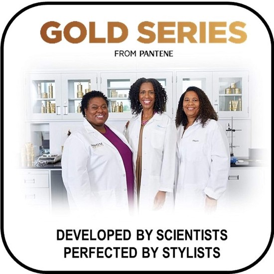 Gold Series Split Ends Treatment for Curly Coily Hair 4 Piece 0.5 Fl Oz Each