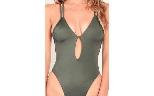 Peixoto Isla Strappy Cutout One Piece Swimsuit