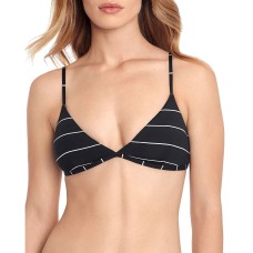 Polo Ralph Lauren Womens Striped Lined Swim Top Separates B/W S