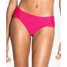 Rachel Rachel Roy Women’s Ruched-Side Bikini Bottoms,Fuchsia, Large