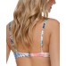  Juniors’ Vieques Moonshadow Underwire Bikini Top, Multi, Large