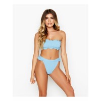 Ris-k Prowl Top Women’s Swimsuit, Blue, Blue, Medium