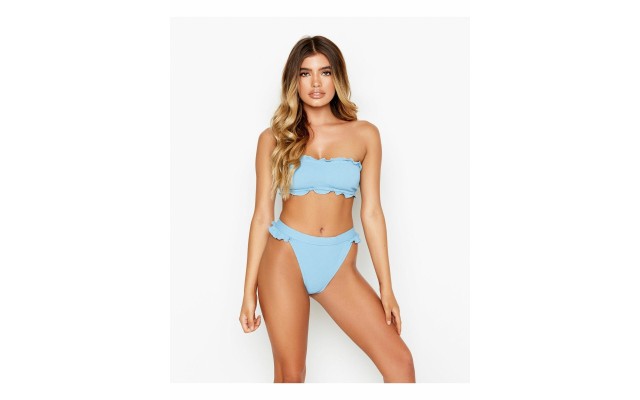  Prowl Top Women’s Swimsuit, Blue, Blue, Small