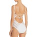 Robin Piccone Clarissa One Piece Swimsuit, White, 12