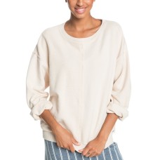 Roxy Juniors’ Cotton Could It Be Mine Top, Medium, Beige