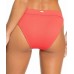  Mind Of Freedom Bikini Bottoms Women’s Swimsuit, Large, Bright Red