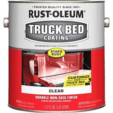 Rust-Oleum 340451 Automotive Truck Bed Coating, Clear, 112 Fl Oz