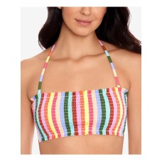 Salt + Cove Cabana Smocked Bandeau Bikini Top,