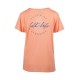  Women’s Slice of Paradise Boyfriend T-shirt, Orange,Medium