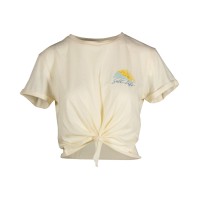 Salt Life Women’s Wave And Shine Knotted T-Shirt, Natural, Large