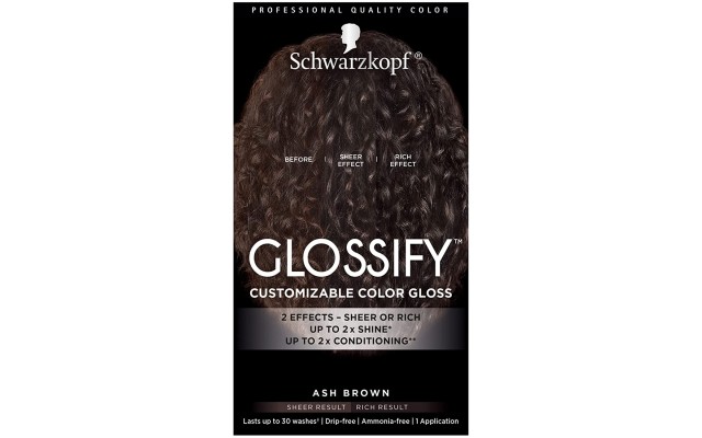  Glossify Customizable Color Gloss, Ash Brown