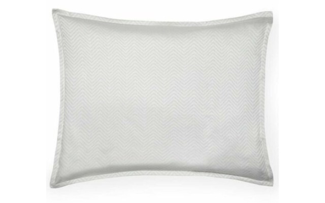 Sferra Illura Standard Sham, Grey, 21″x 26″
