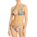  Fiesta Floral Triangle Bikini Top, Multi, A/B