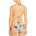  Fiesta Floral Triangle Bikini Top, Multi, A/B