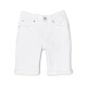 Signature by Levi Strauss & Co.Girls’ High-Rise Cut-Off Shorts, White, 10