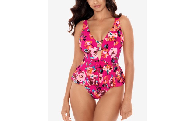 Skinny Dippers Hot House Too Too Swimdress, Punch, Small