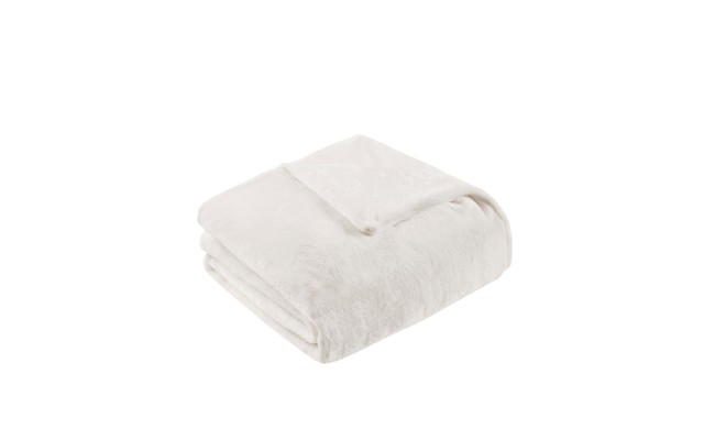  Premium Soft 60″ x 70″ 12lbs Plush Weighted Blanket, Ivory