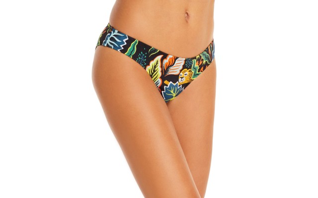 Solid & Striped Women's The Desi Bikini Bottoms, Black, Large