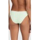 Solid & Striped The Daphne Gingham Bikini Bottoms, Green, X-Small