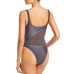 Solid & Striped the Sybil One Piece Swimsuit, Black, XS